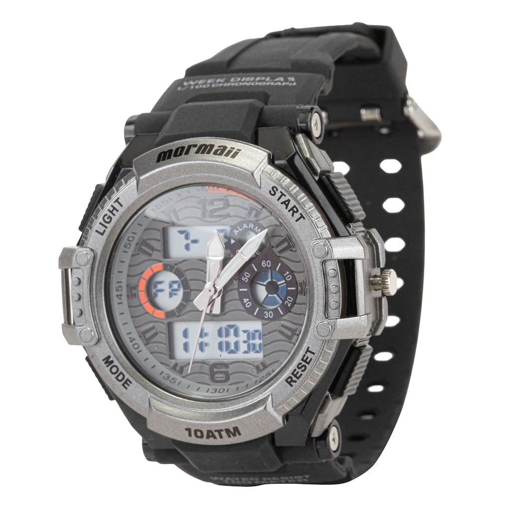 Relógio Mormaii Analógico Digital Mom8032f8l