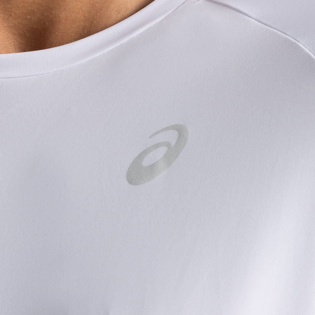 Camiseta ASICS Emblema Racket Masculina - Foto 4