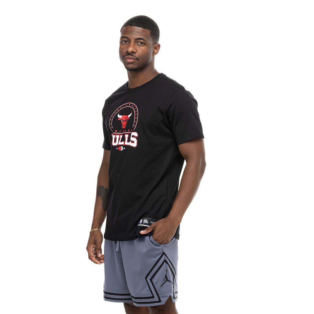 Camiseta Chicago Bulls NBA Circles Bulls N0915 Masculina