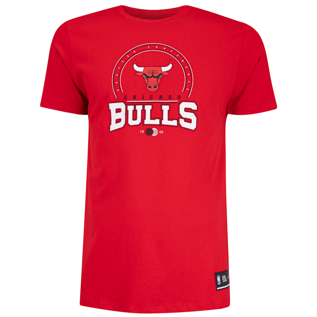 Camiseta Chicago Bulls NBA Circles Bulls N0915 Masculina