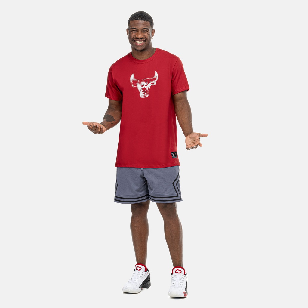 Imagem 3 do produto Camiseta Chicago Bulls NBA Spray Bulls N0923 Masculina