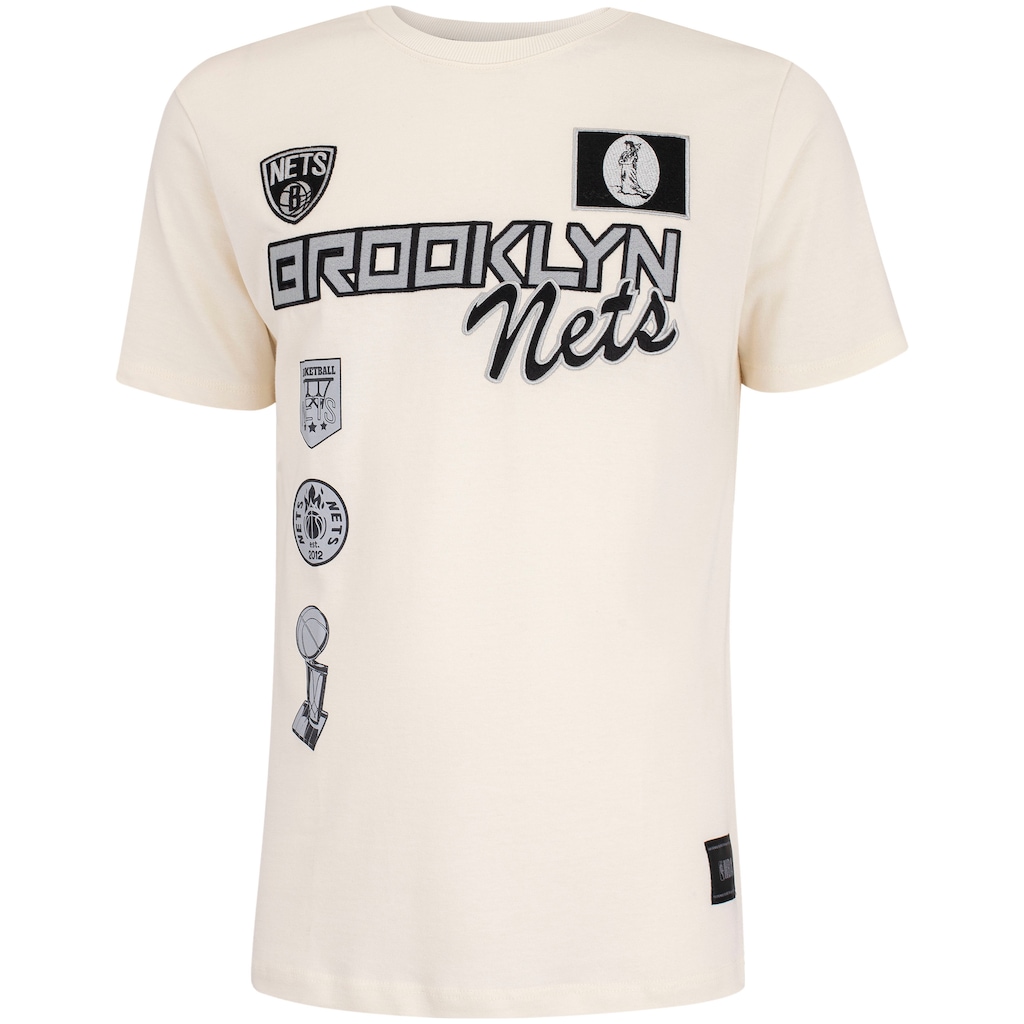 Camiseta do Brooklyn Nets NBA Flag City NB819 Masculina