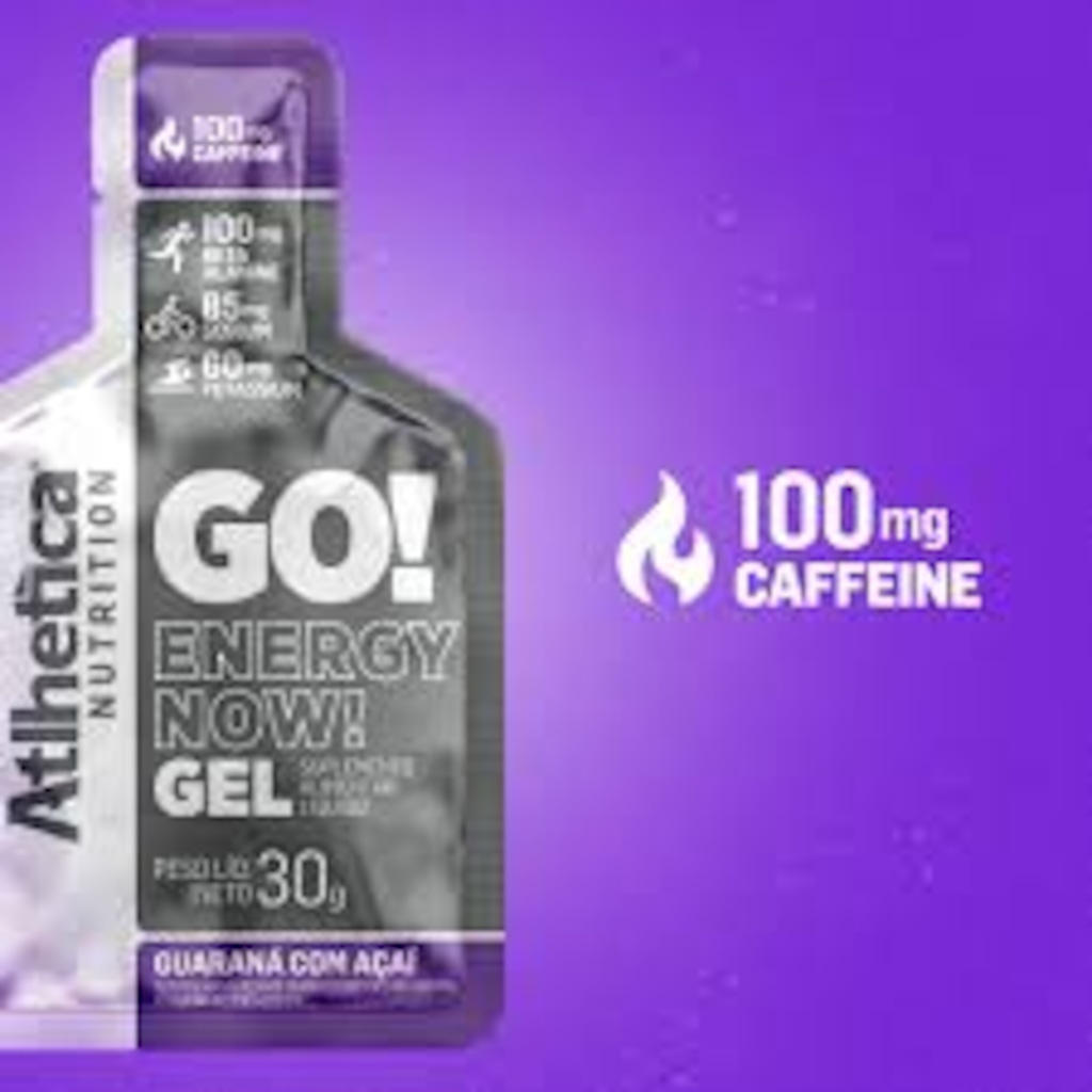 Imagem 3 do produto Gel Athletica Go Energy - Guaraná e Açaí - Unidade