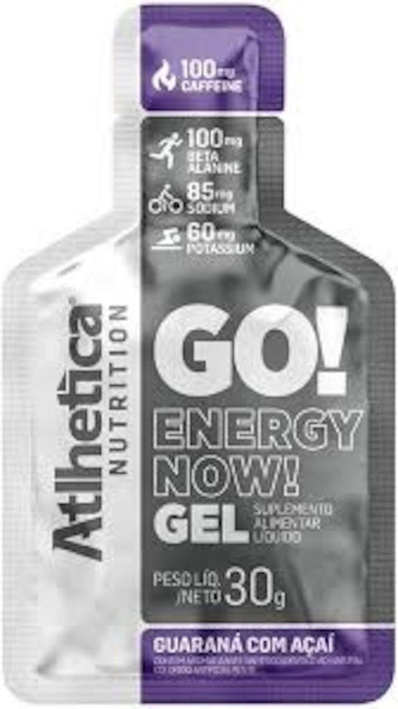 Imagem 5 do produto Gel Athletica Go Energy - Guaraná e Açaí - Unidade