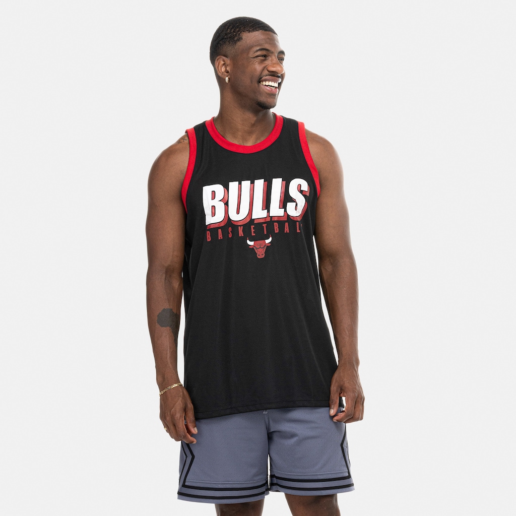 Imagem 4 do produto Camiseta Regata Chicago Bulls NBA Basket N0336 Masculina