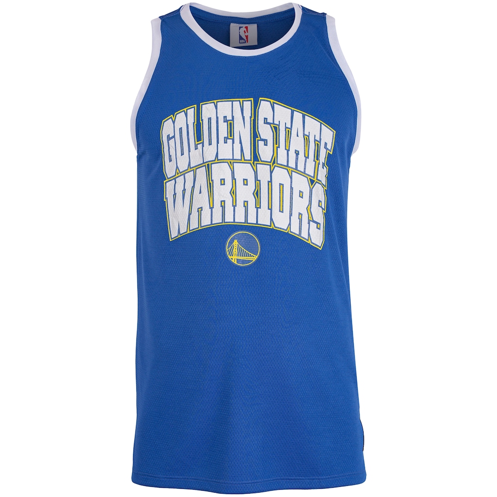 Camiseta Regata Golden State Warriors NBA Heritage N0640 Masculina