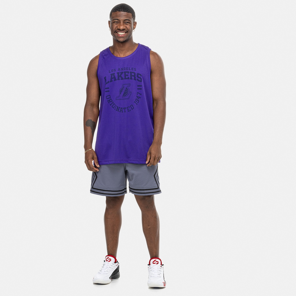 Imagem 3 do produto Camiseta Regata Los Angeles Lakers NBA Inflated N1536  Masculina