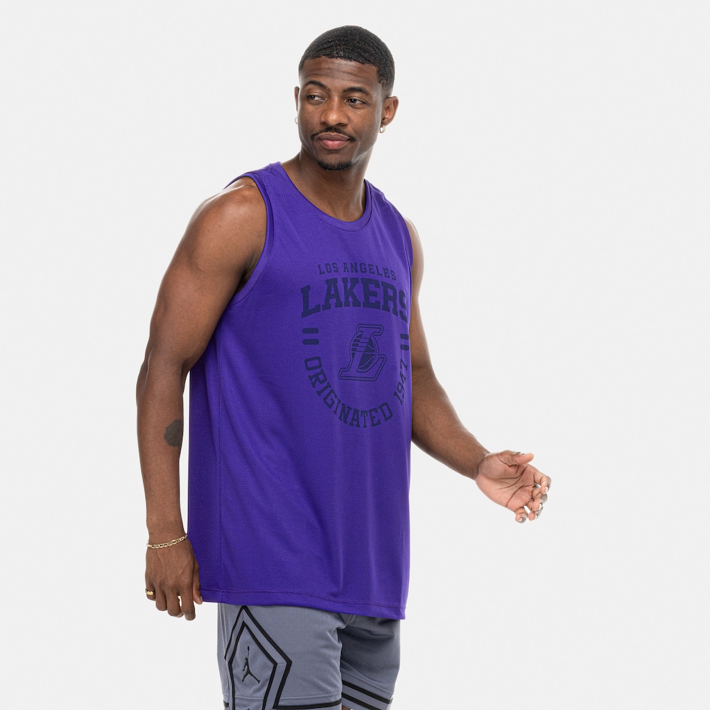 Imagem 4 do produto Camiseta Regata Los Angeles Lakers NBA Inflated N1536  Masculina
