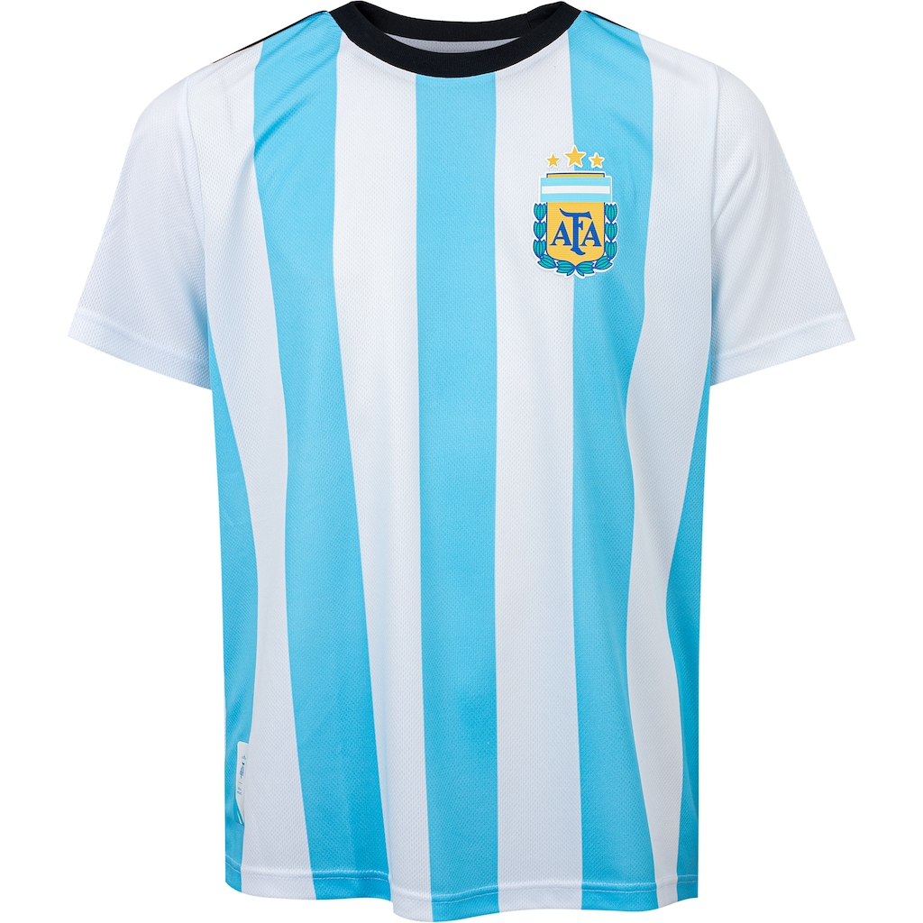 Camiseta Seleção da Argentina AFA Fardamento 26/27 Infantil