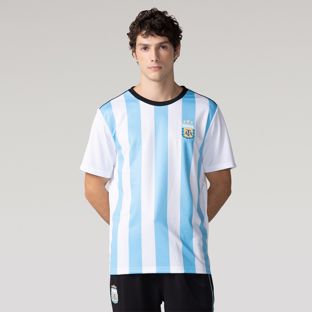 Camiseta Seleção da Argentina AFA Fardamento 26/27 Masculina