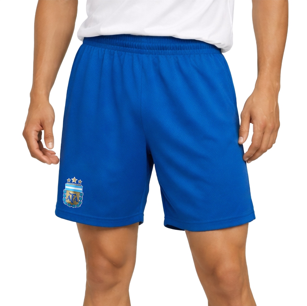 Calção Fardamento Seleção da Argentina AFA 26/27 Masculino