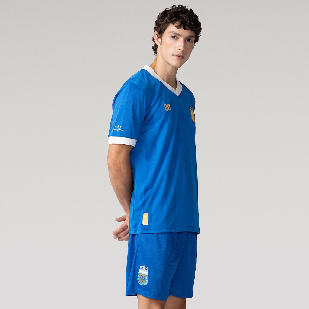 Calção Fardamento Seleção da Argentina AFA 26/27 Masculino