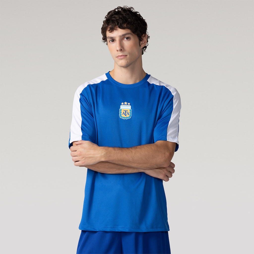 Camiseta Seleção da Argentina Recorte Afa 26/27 Masculina