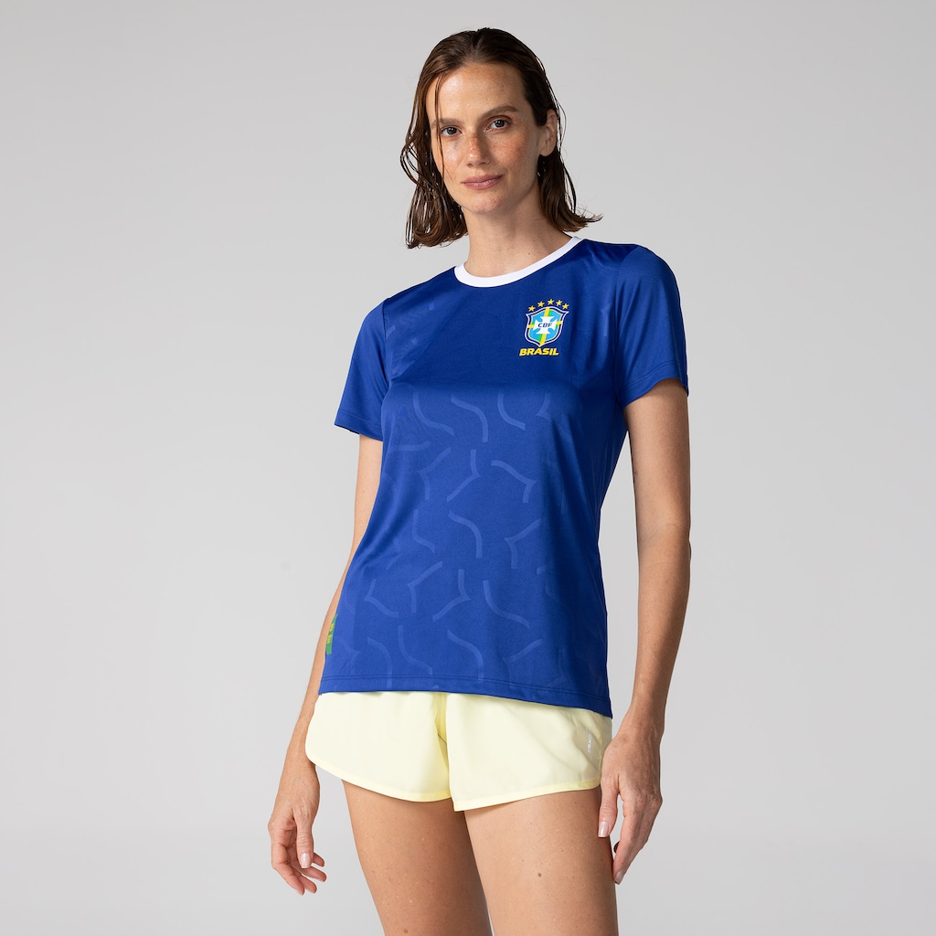 Imagem 4 do produto Camiseta da Seleção do Brasil CBF 26/27 Feminina