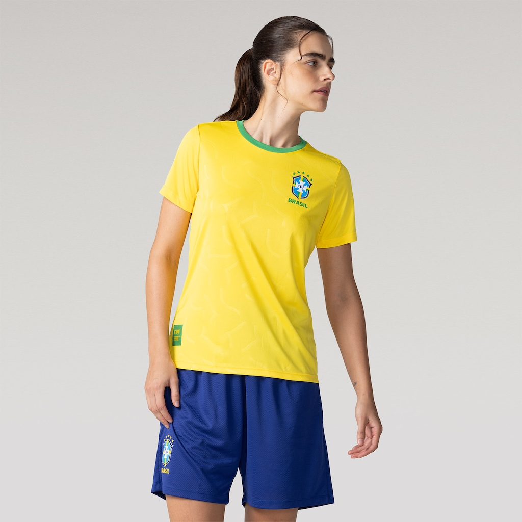 Camiseta da Seleção do Brasil CBF 26/27 Feminina