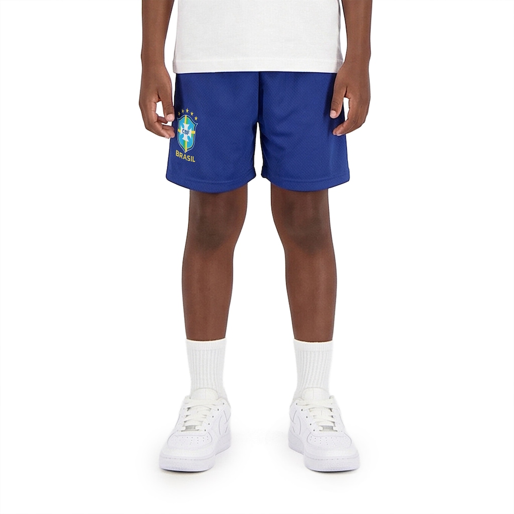 Calção da Seleção do Brasil CBF 26/27 Infantil