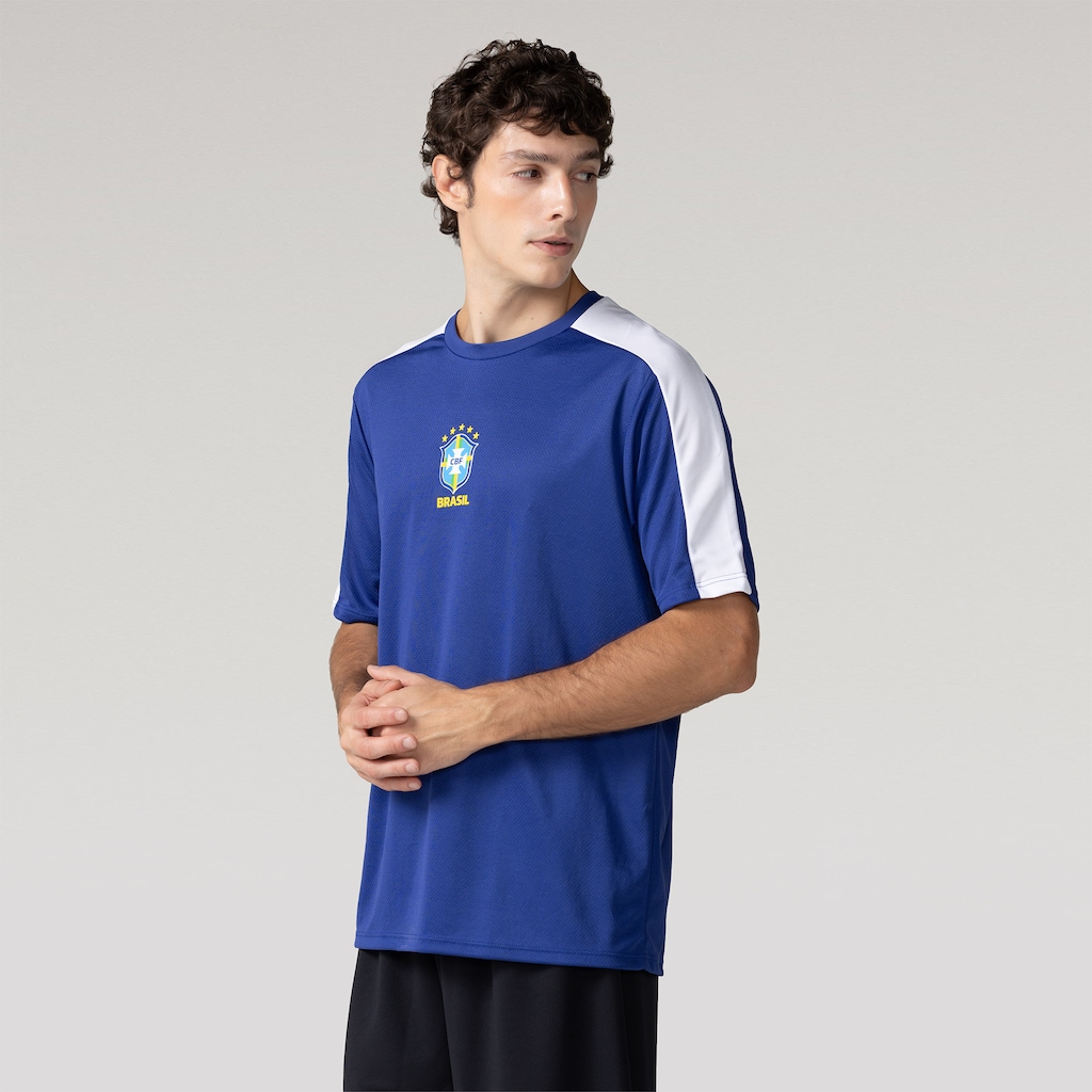 Camiseta da Seleção do Brasil Recorte CBF 26/27 Masculina