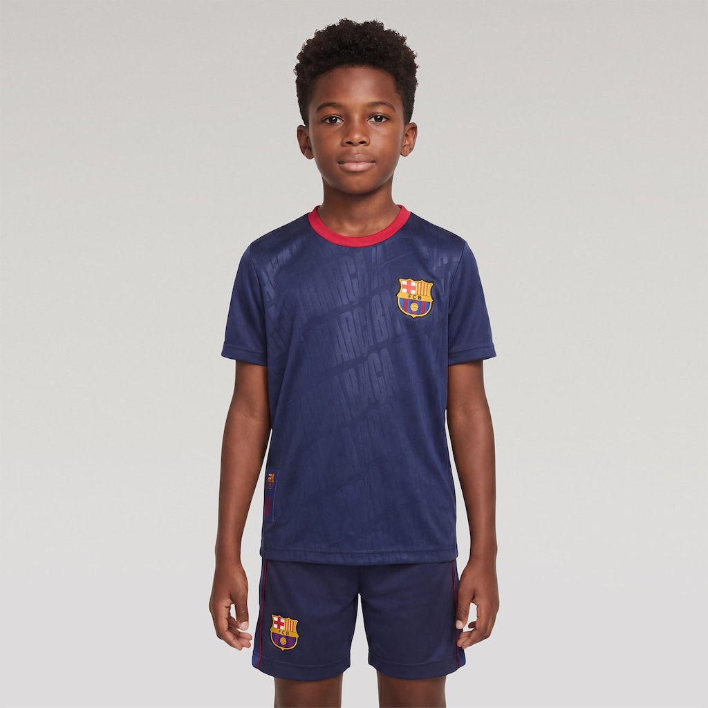 CAMISETA EMBOSSING BARCELONA LIC INF