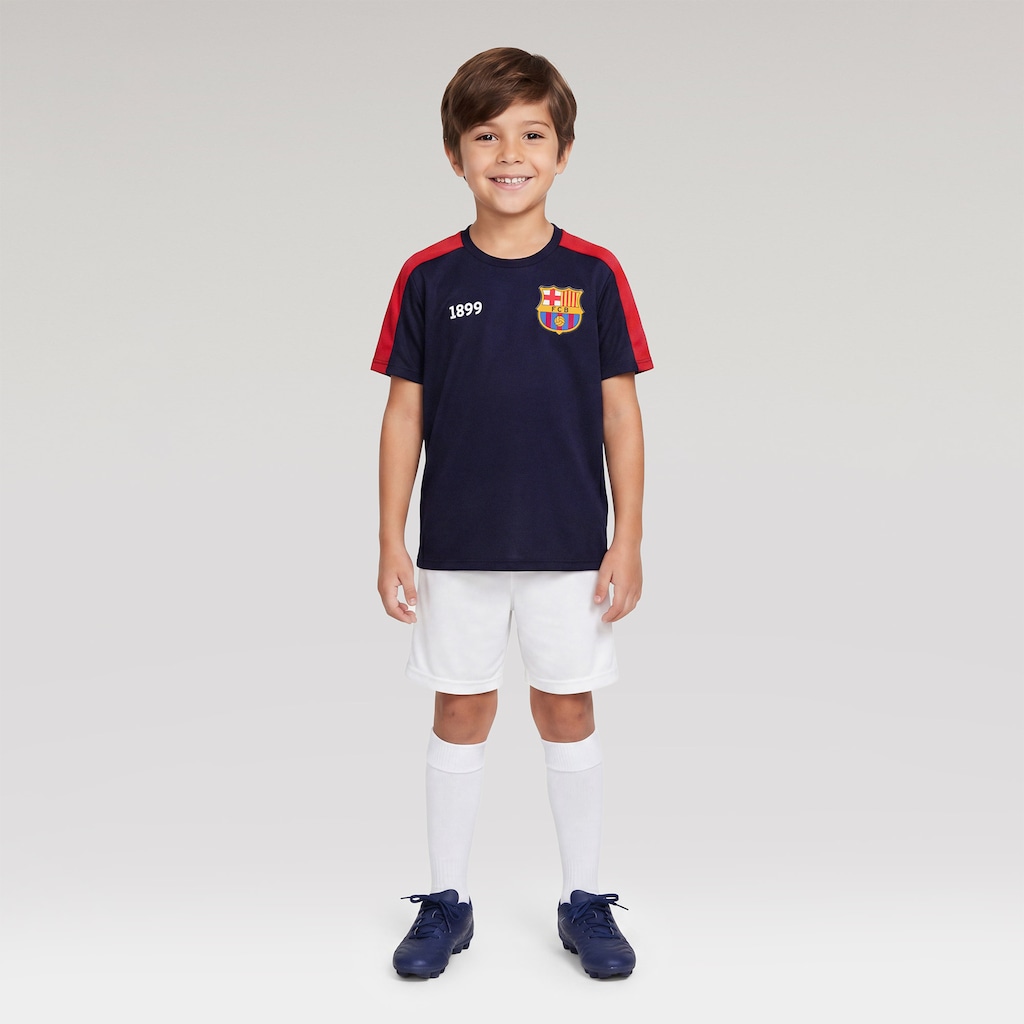 Imagem 3 do produto Camiseta Barcelona Recorte - Infantil