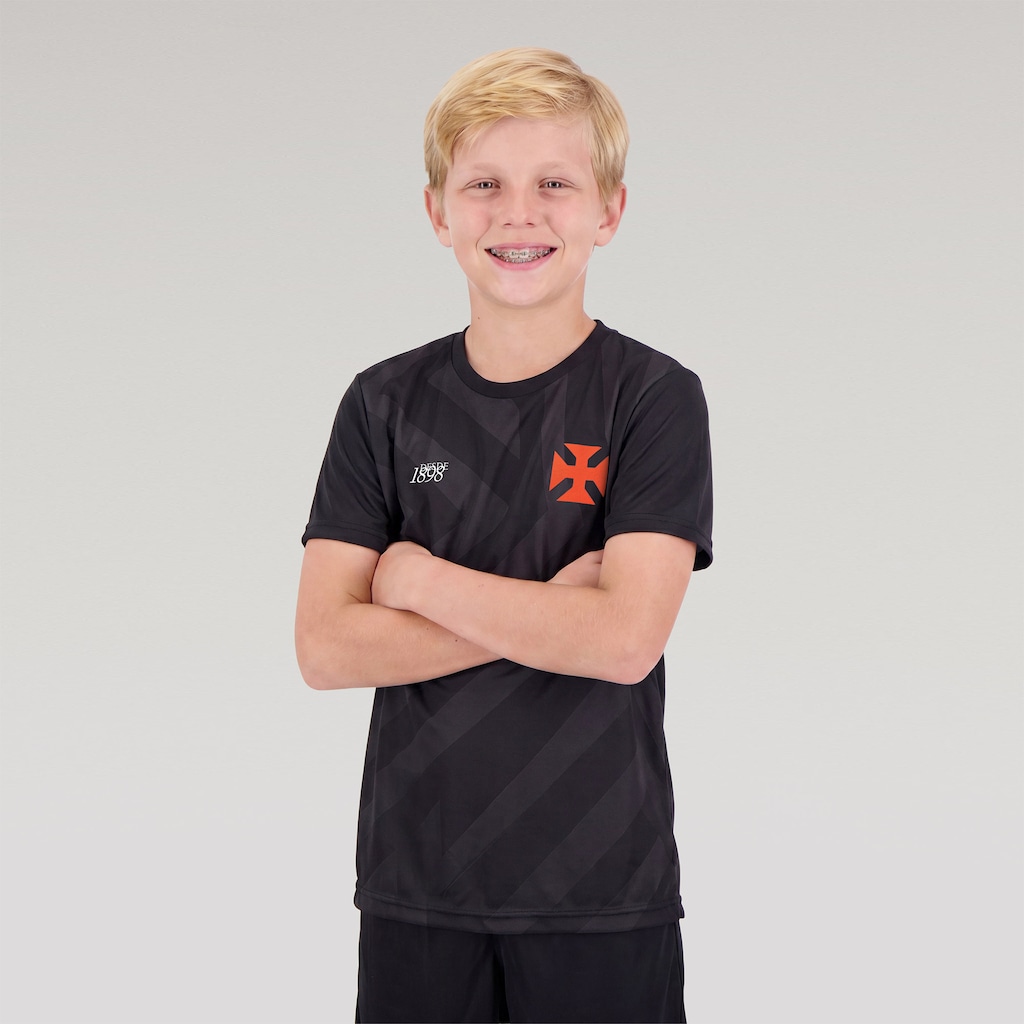 Camiseta do Vasco Embossed Infantil