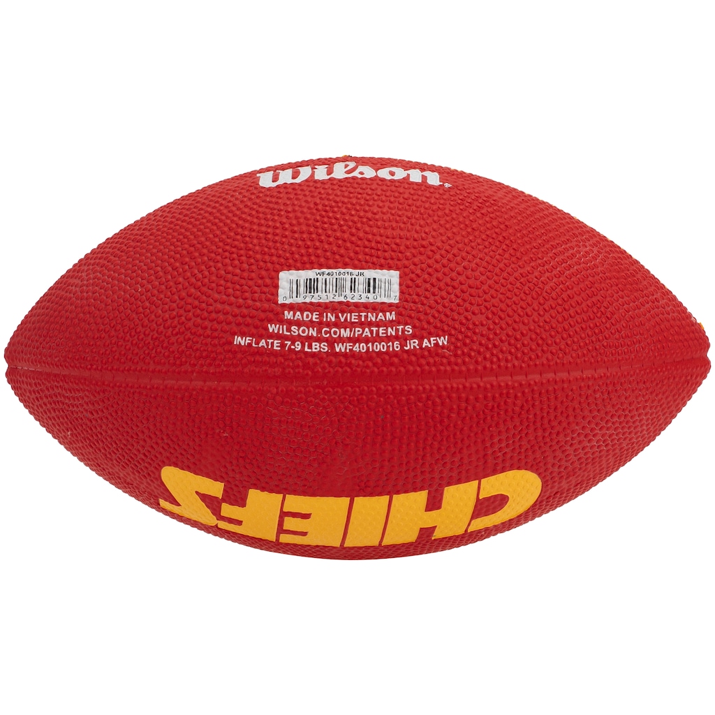Imagem 4 do produto Bola de Futebol Americano Wilson NFL Team Tailgate JR Kansas Chiefs