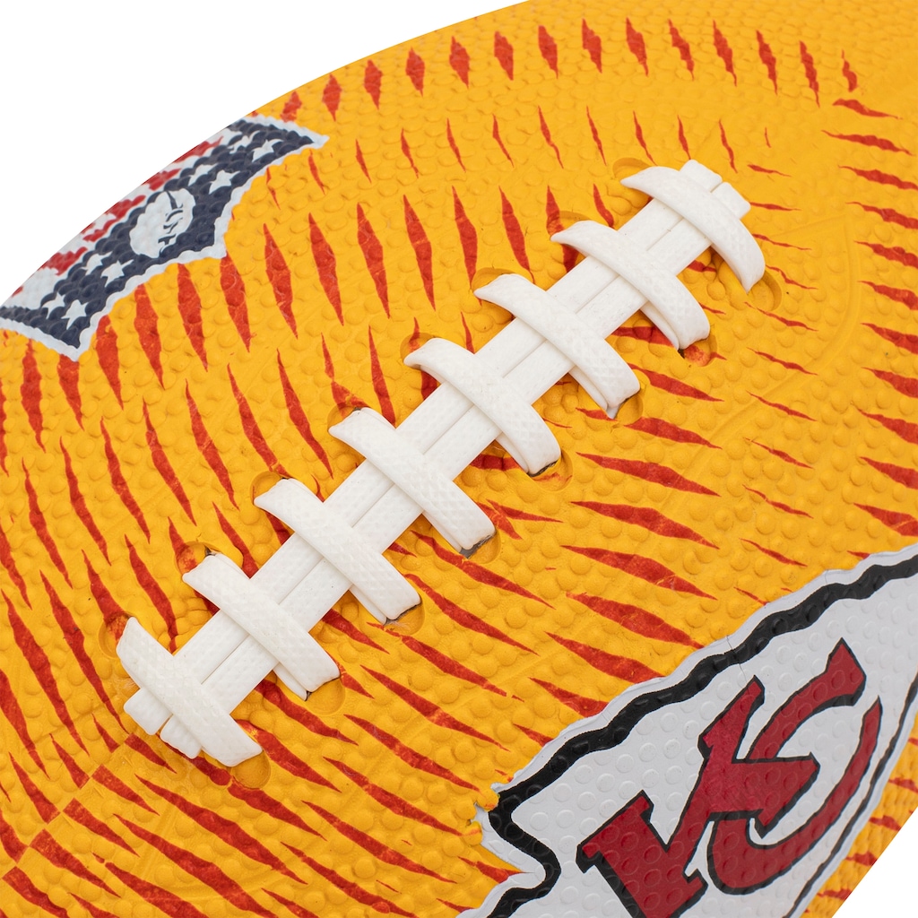 Imagem 5 do produto Bola de Futebol Americano Wilson NFL Team Tailgate JR Kansas Chiefs