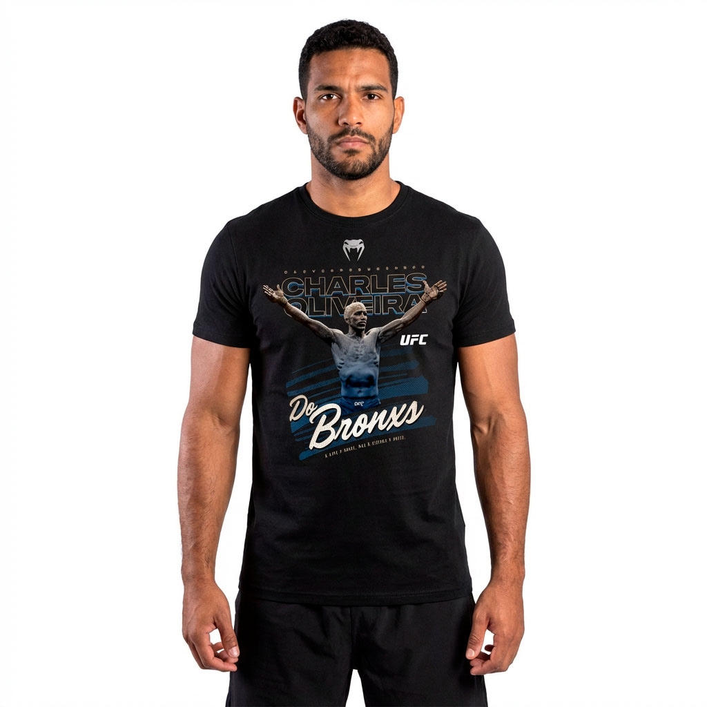 Camiseta Venum UFC Rio Charles Oliveira - Masculina