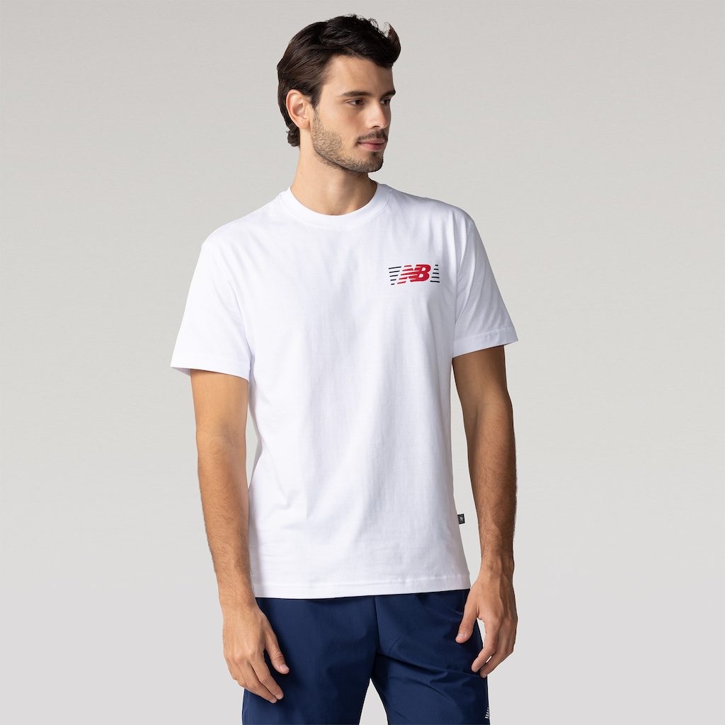 Camiseta New Balance Ls Masculina