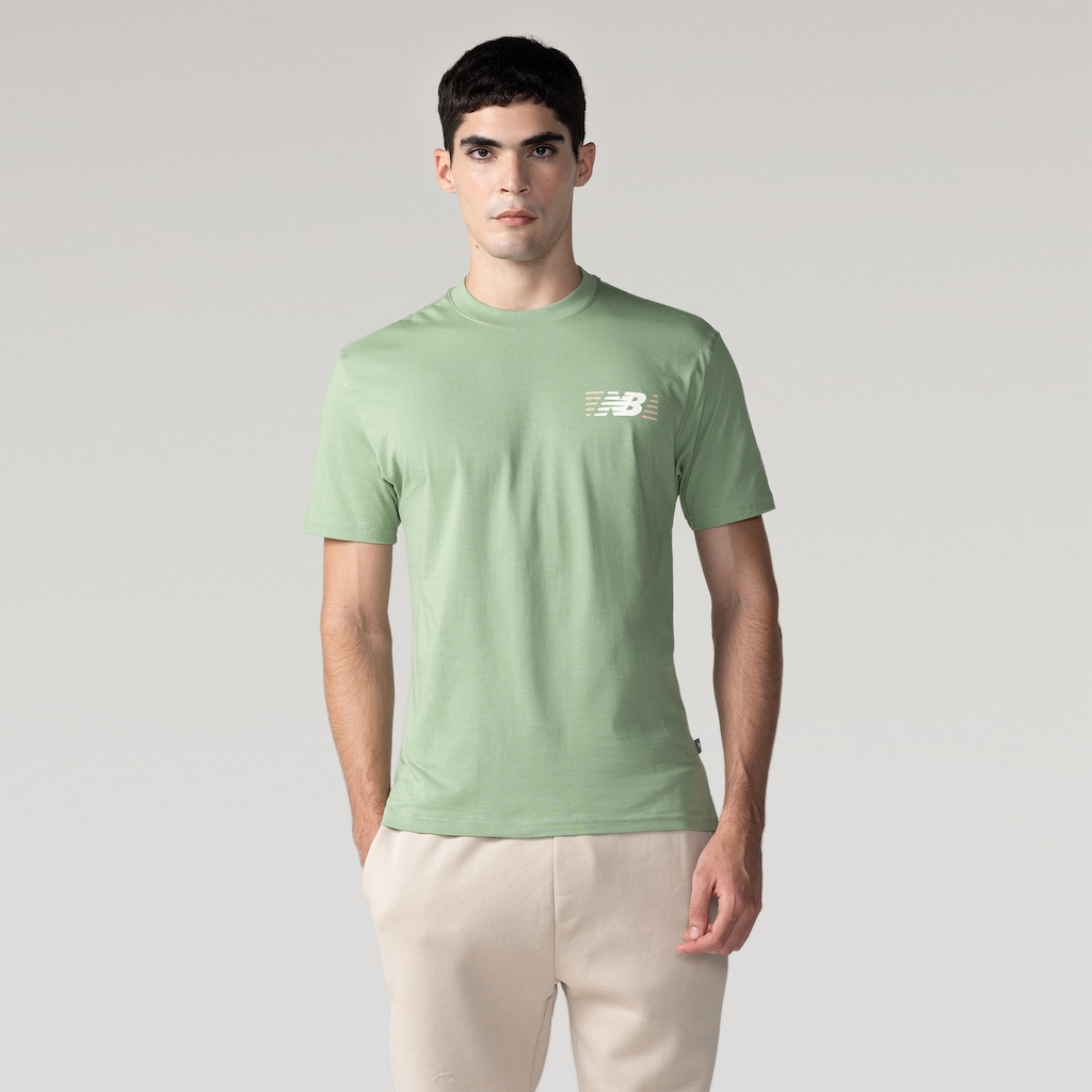 Camiseta New Balance Ls Masculina