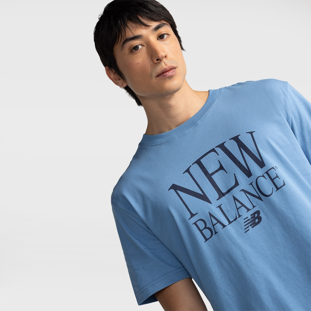 CAMISETA LS NEW BALANCE MASCULINA N