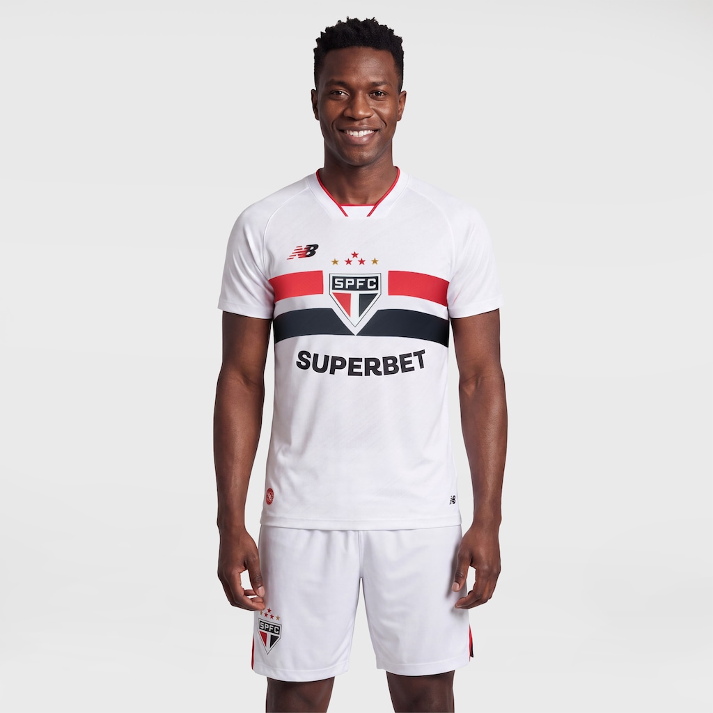 Camisa do São Paulo I 26/27 New Balance Jogador Masculina