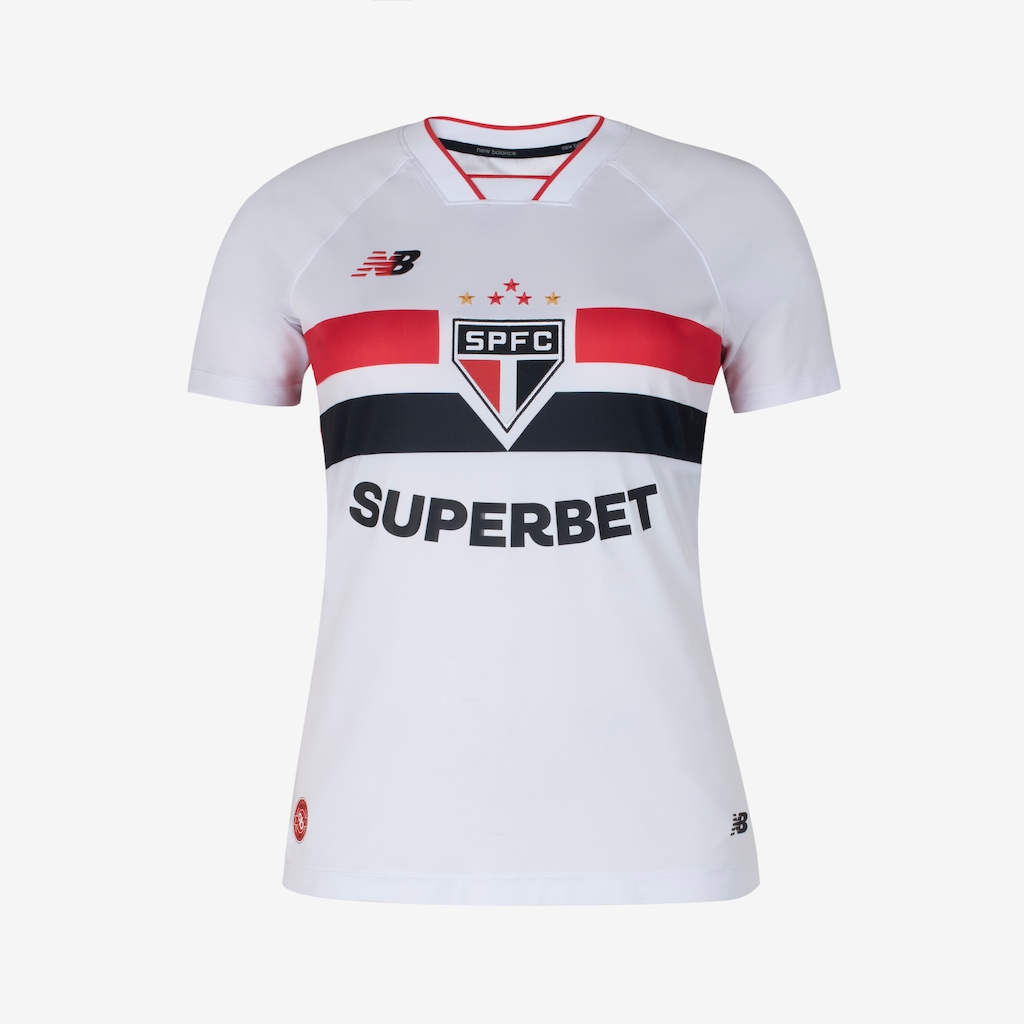 Camisa do São Paulo I 26/27 New Balance Torcedor Feminina