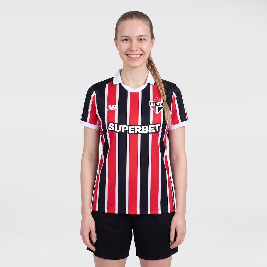 Camisa do São Paulo II 26/27 New Balance Torcedor Feminina