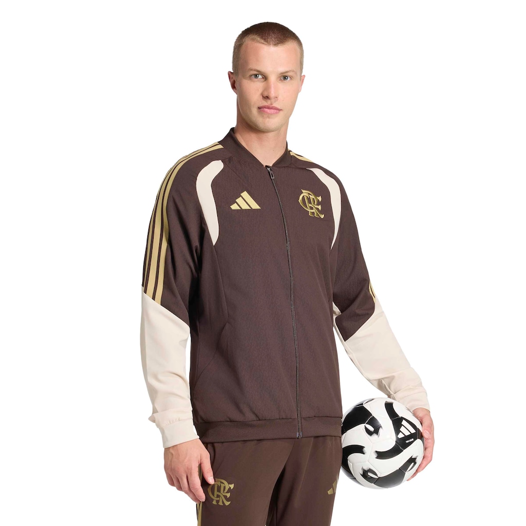 Jaqueta do Flamengo 26/27 adidas Apresentação Masculina