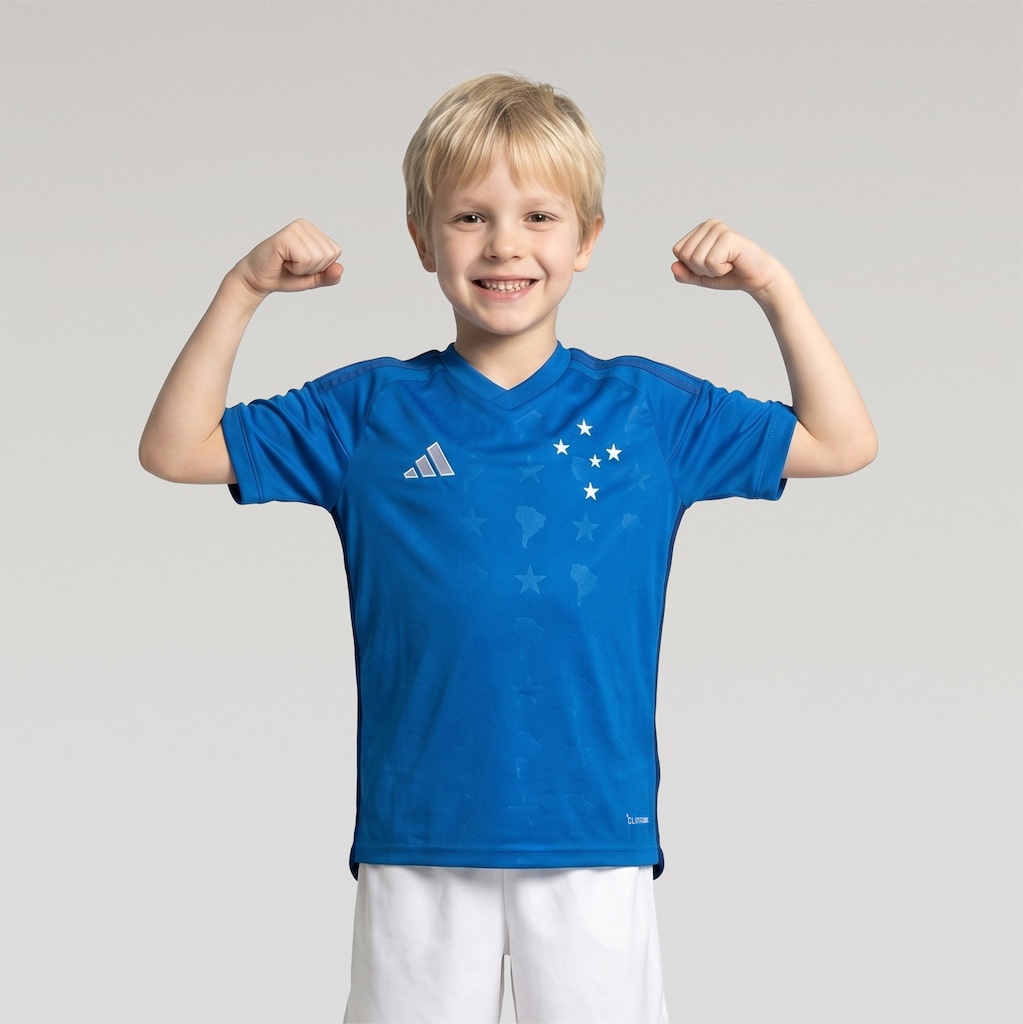 Camisa do Cruzeiro I 26/27 adidas Torcedor Infantil