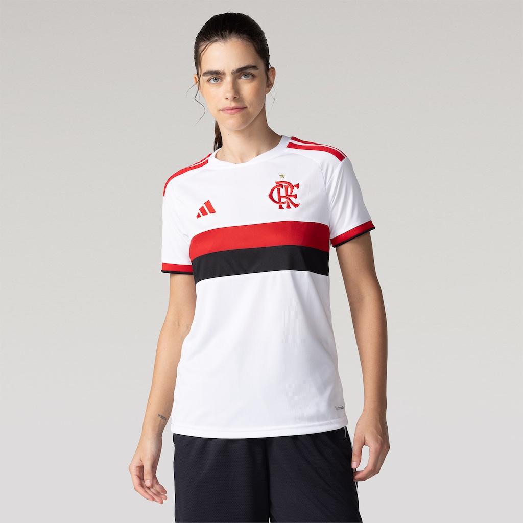 Camisa do Flamengo II Torcedor adidas Feminina
