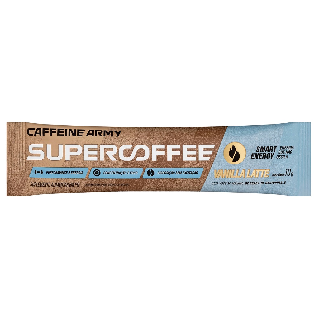 Pré-Treino SuperCoffee Vanilla Latte Stick - 10g