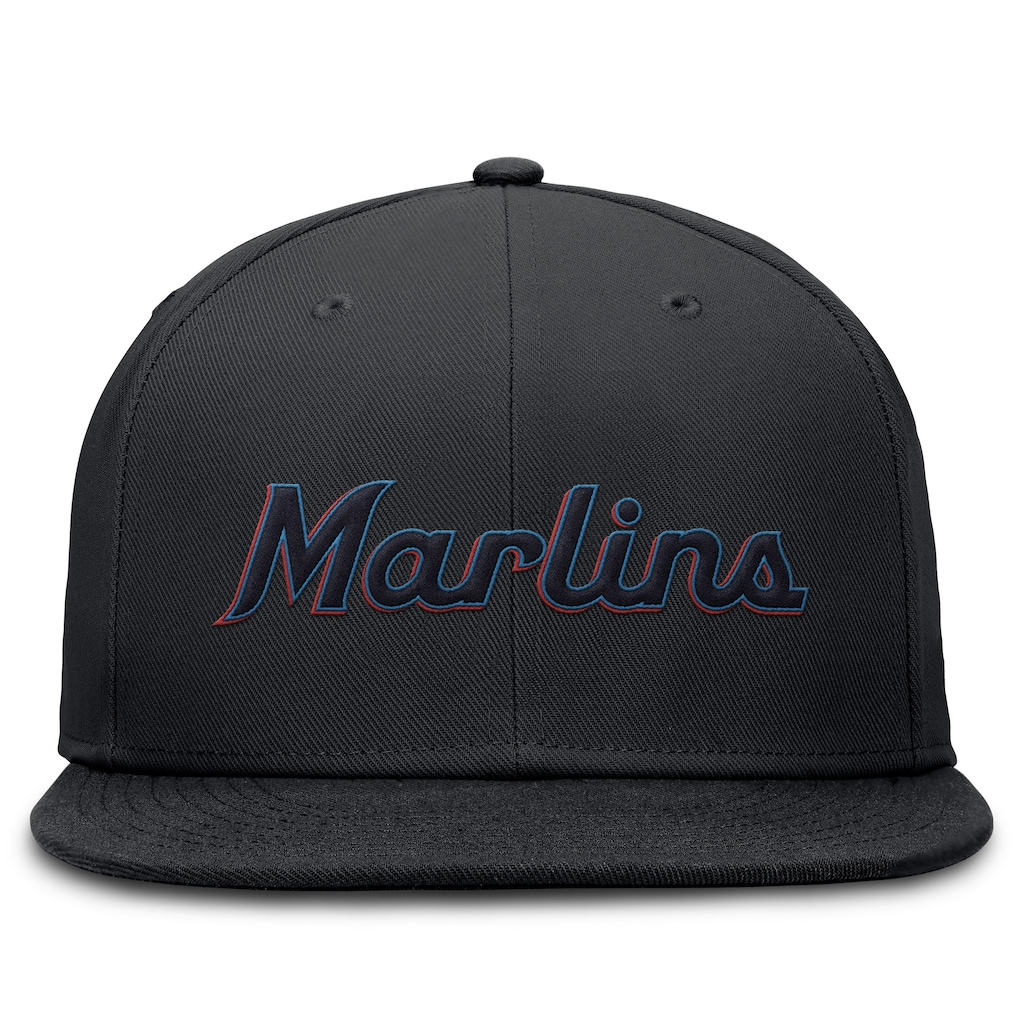 Imagem 2 do produto Boné Unissex MLB Miami Marlins Nike Dri-FIT True Round Aba Reta