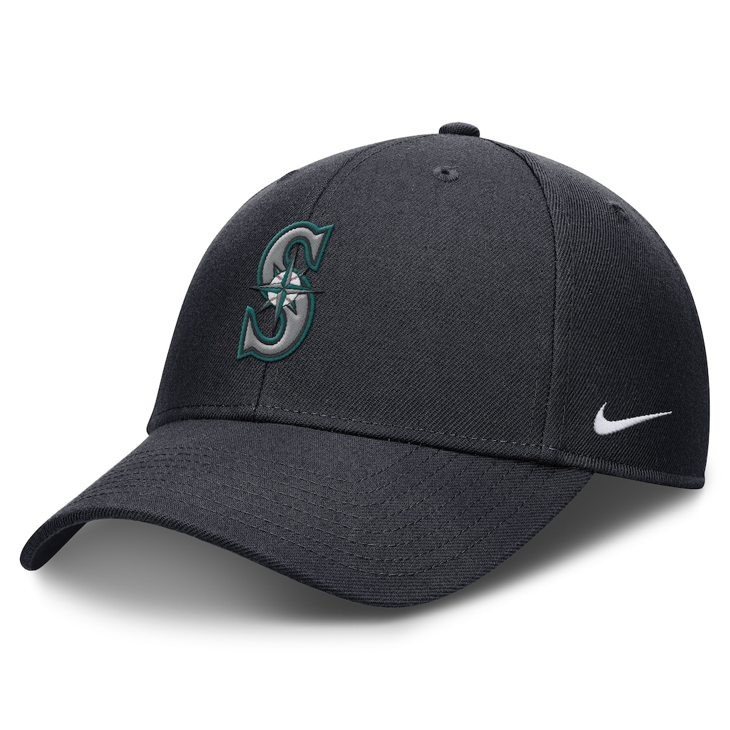 Boné Unissex Nike MLB Dri-fit Club Seattle Aba Curva