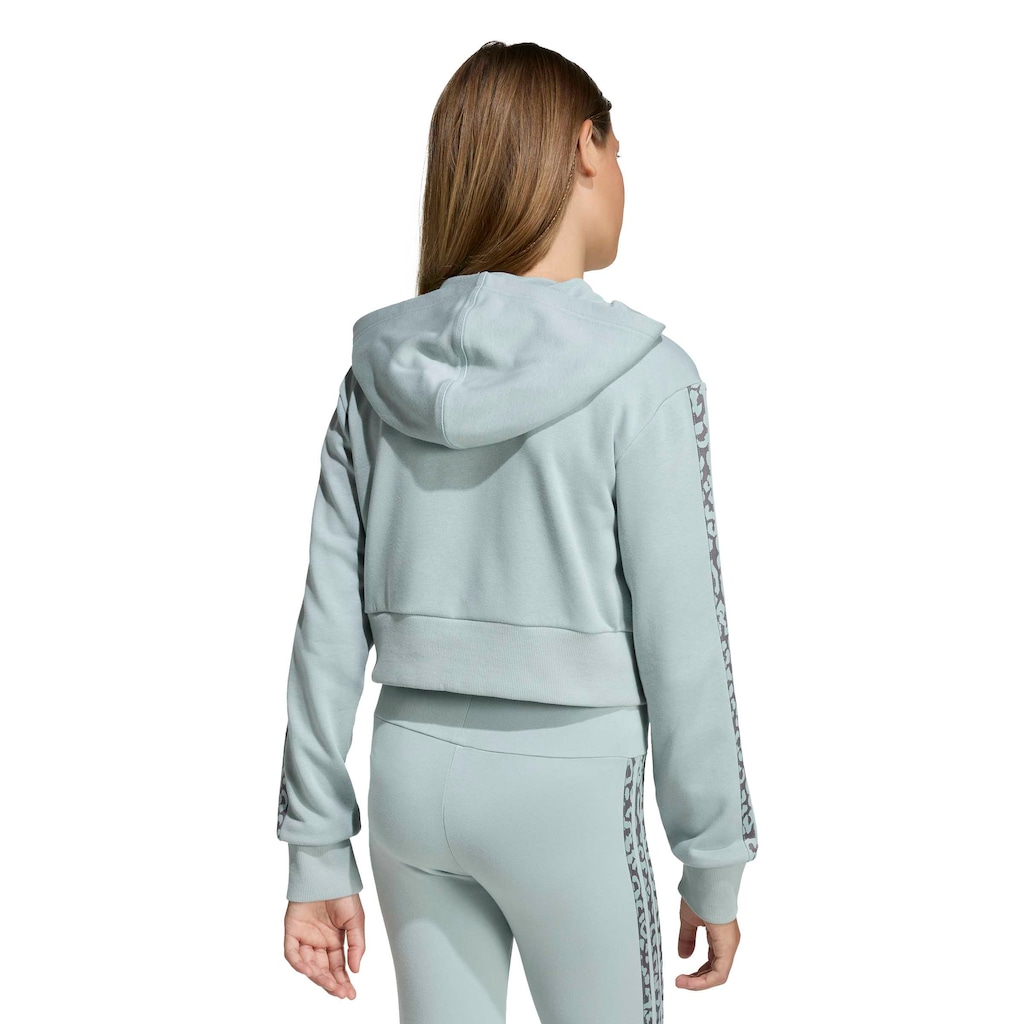 Imagem 2 do produto Blusão adidas Capuz Seasonals Animal Fecho Ziper - Infantil