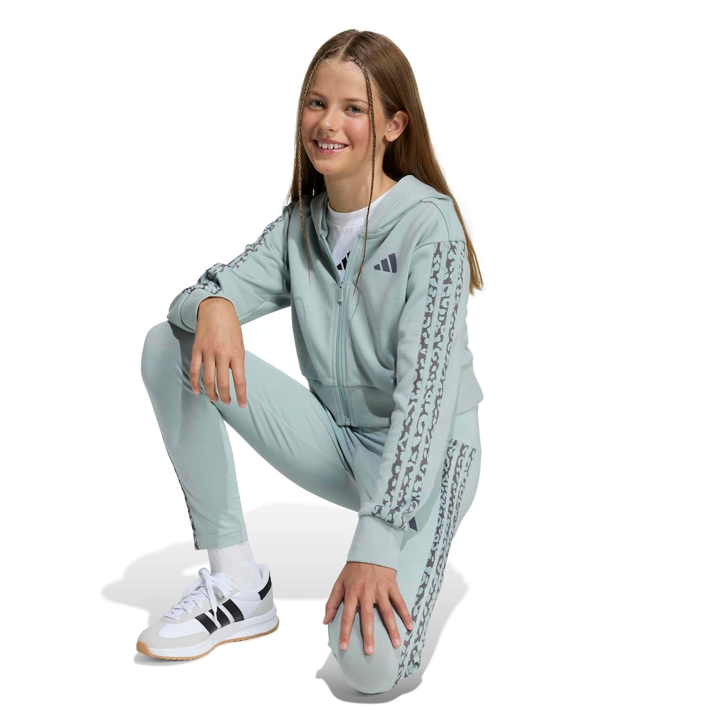 Imagem 4 do produto Blusão adidas Capuz Seasonals Animal Fecho Ziper - Infantil
