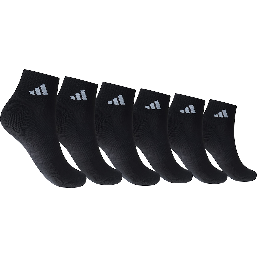 Kit de Meia adidas Sportswear Essentials Ankle com 3 Pares