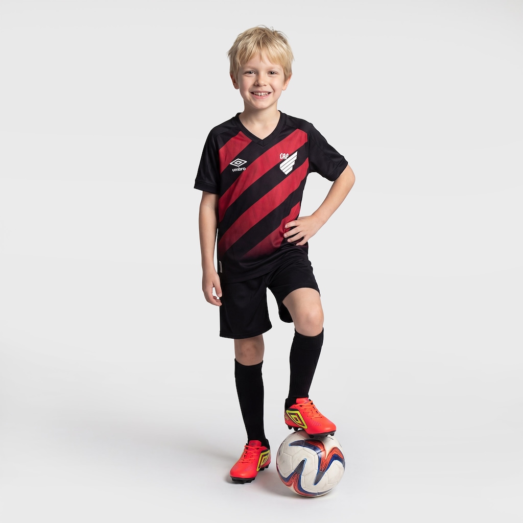 Imagem 3 do produto Camisa do Athletico Paranaense I 26/27 Torcedor Umbro Infantil