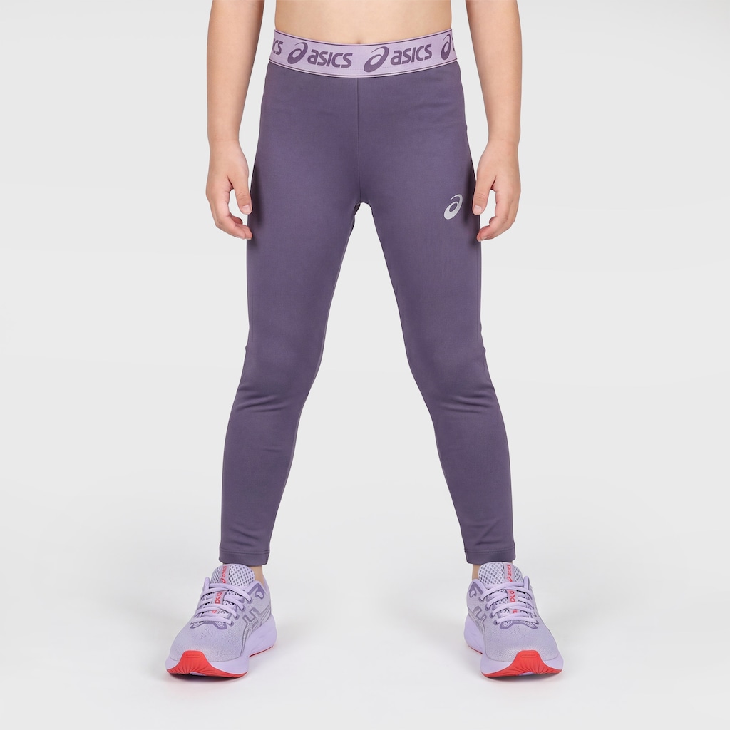 Calça Legging Asics Lic Elstico Logo Feminina