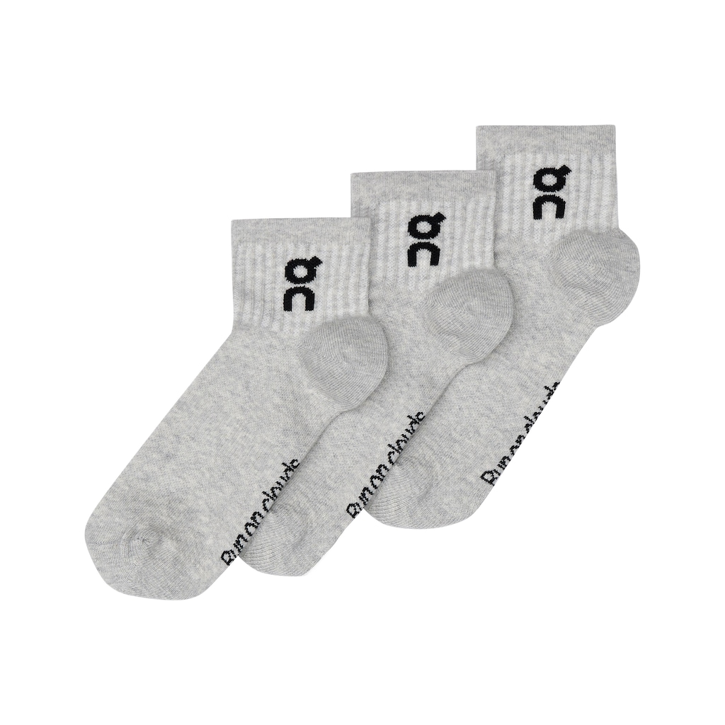 Kit Meia On Brazil Logo Sock Mid 3P U H - Adulto