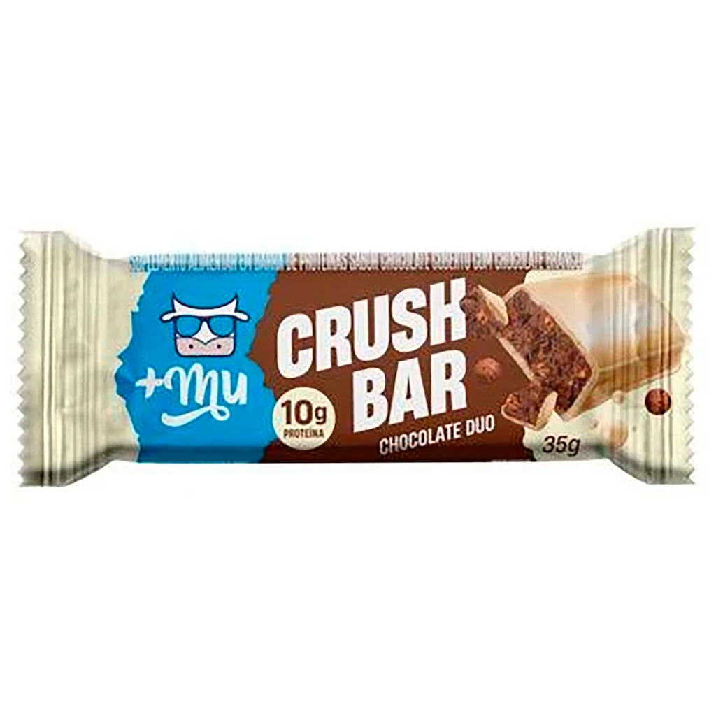 Barra de Proteína +MU Mukebar Duo Chocolate - 60g
