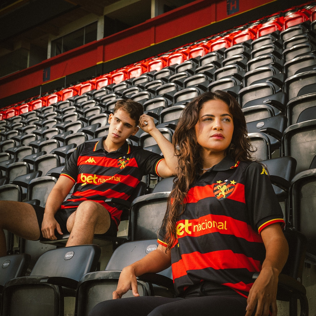 Camisa do Sport CIub do Recife I 26/27 Kappa Torcedor Masculina
