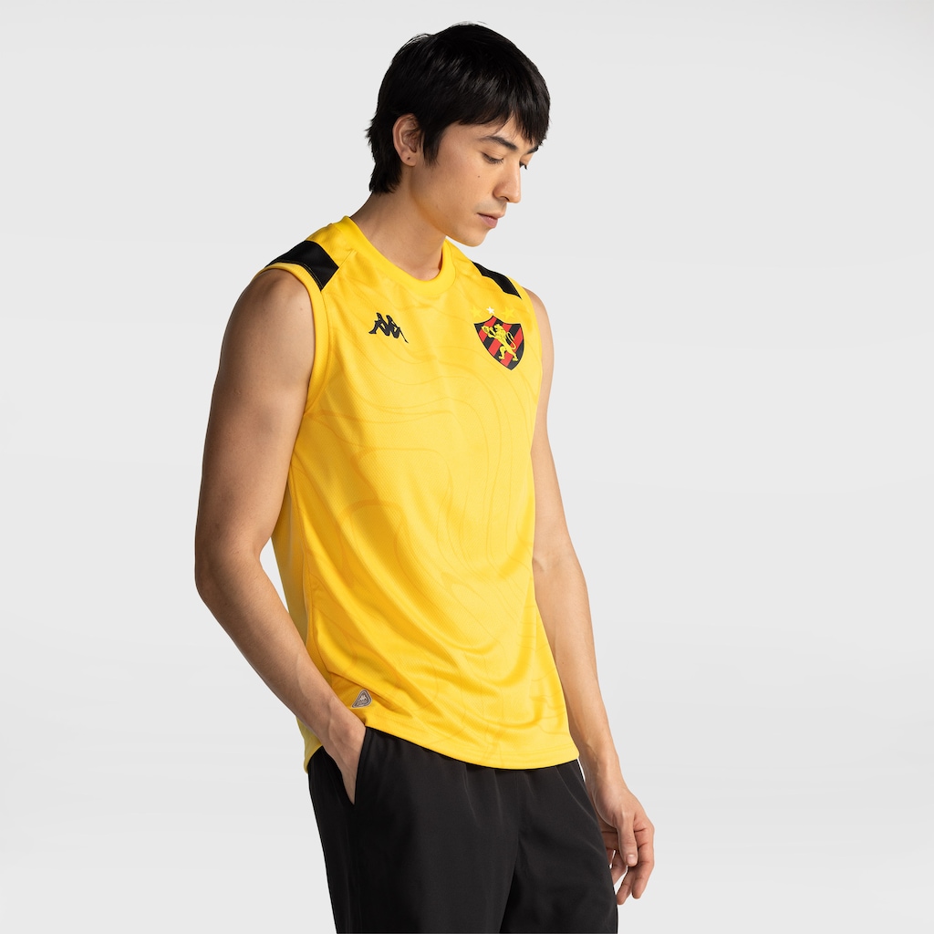 Imagem 2 do produto Camiseta Regata do Sport Treino Atleta 26/27 Kappa Masculina