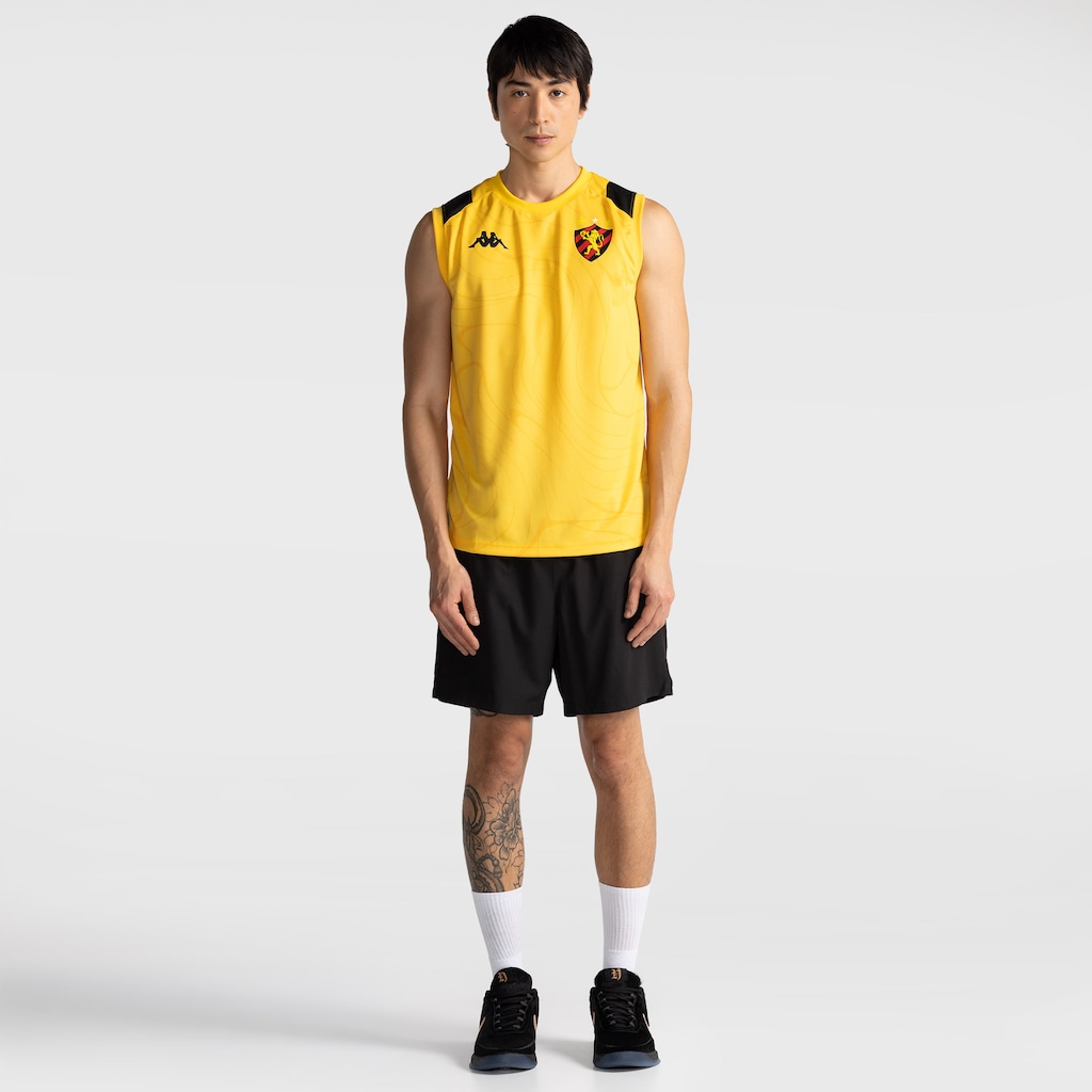 Imagem 4 do produto Camiseta Regata do Sport Treino Atleta 26/27 Kappa Masculina