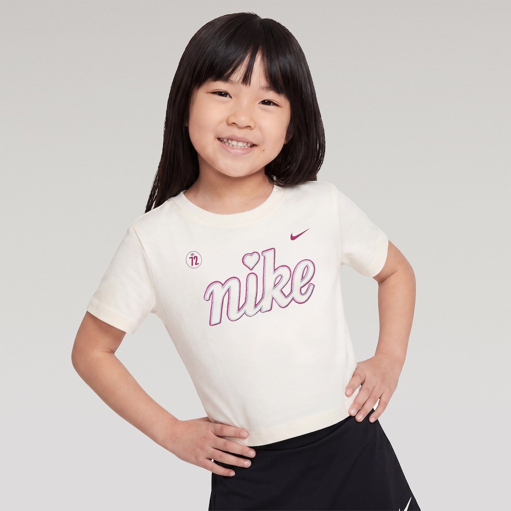 Camiseta Nike Ids Girls Cozy Infantil